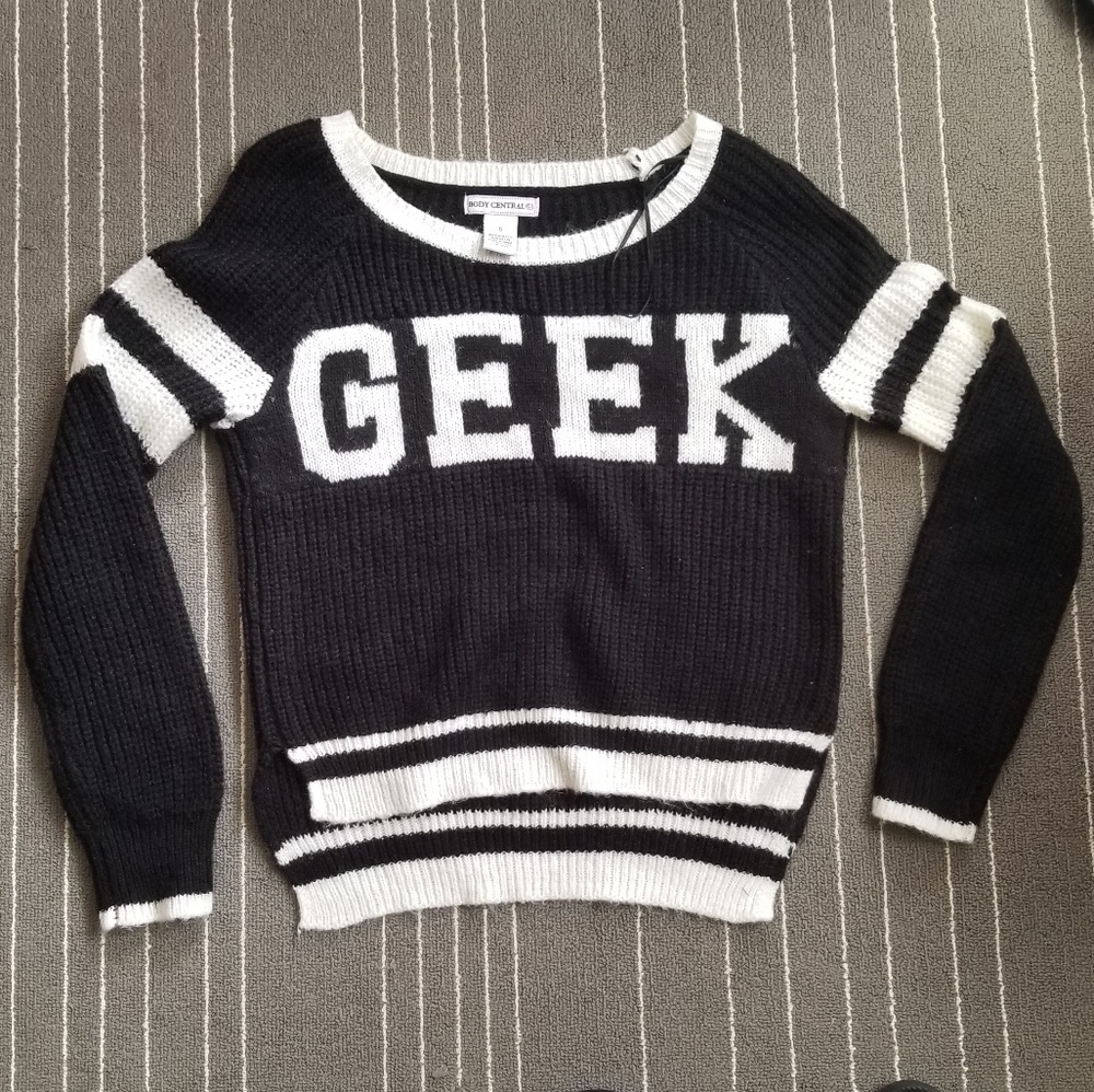 Geek Knitted Sweater